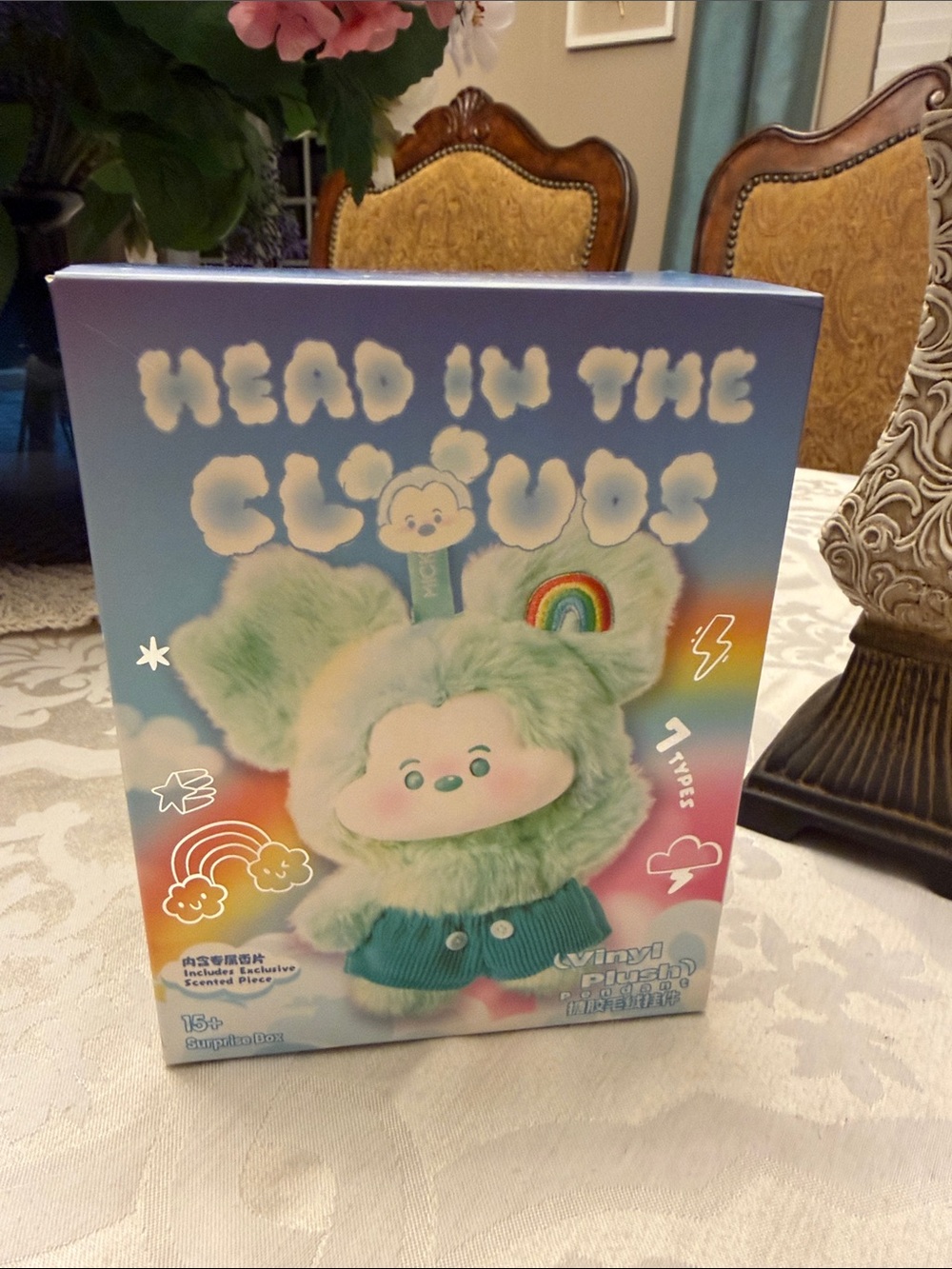 NWT Disney Miniso Head in the Clouds Plush
